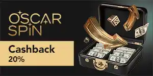 Oscarspin casino Cashback